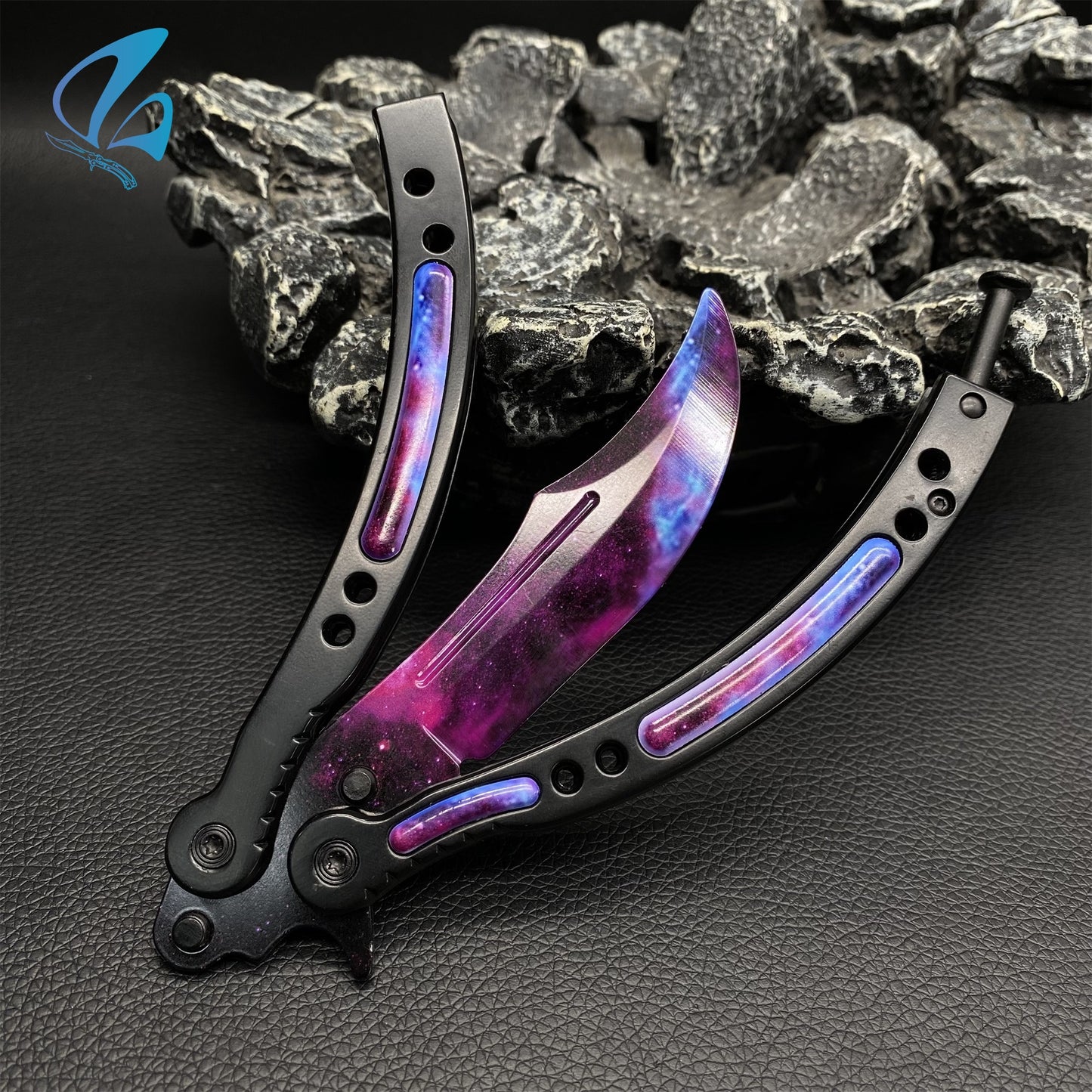 CSGO Doppler Butterfly Knife Trainer Doppler Skin Balisong Trainer