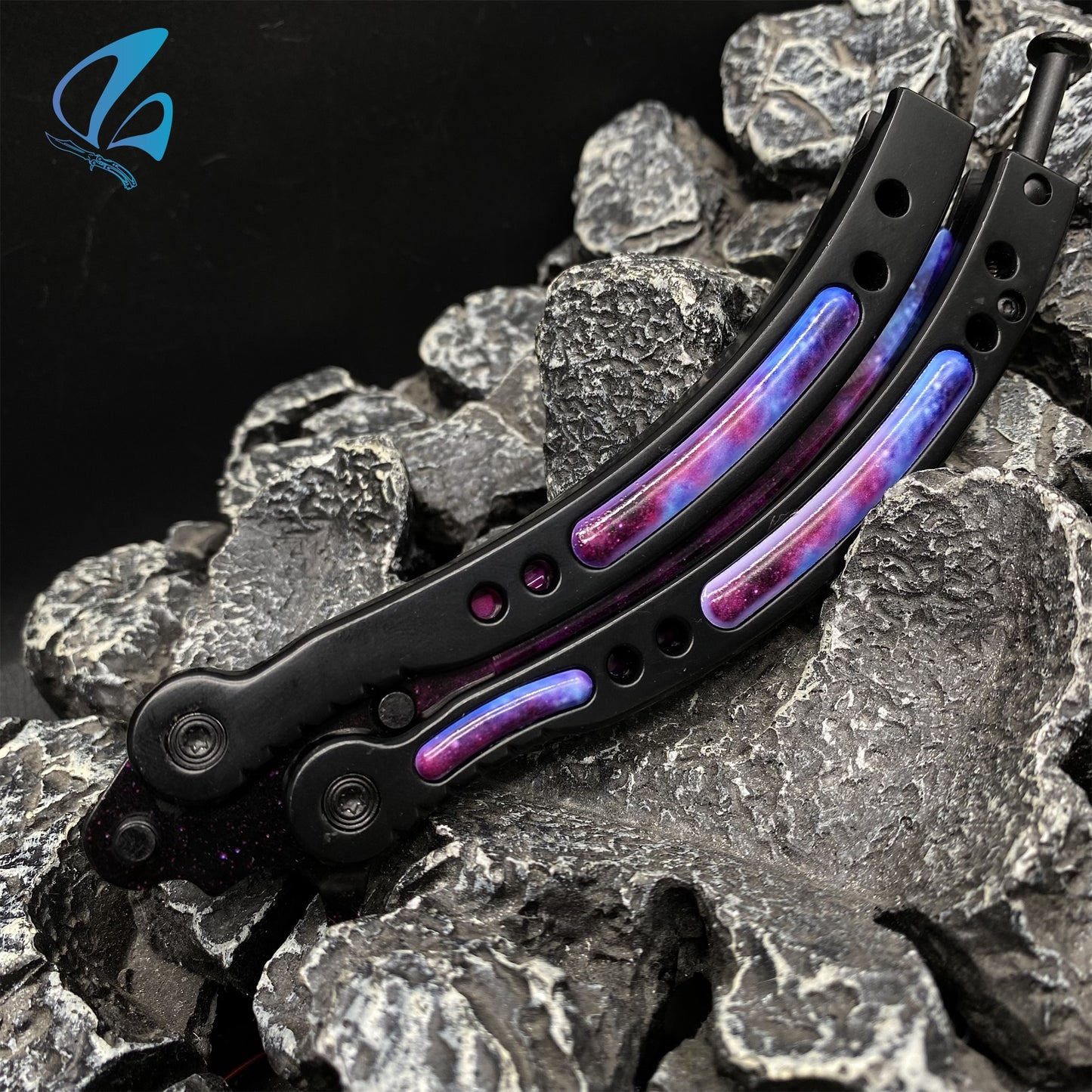 CSGO Doppler Butterfly Knife Trainer Doppler Skin Balisong Trainer