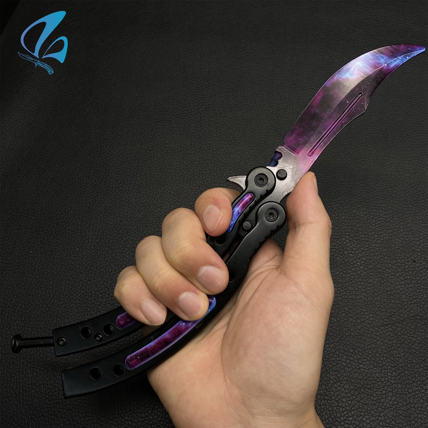 CSGO Doppler Butterfly Knife Trainer Doppler Skin Balisong Trainer