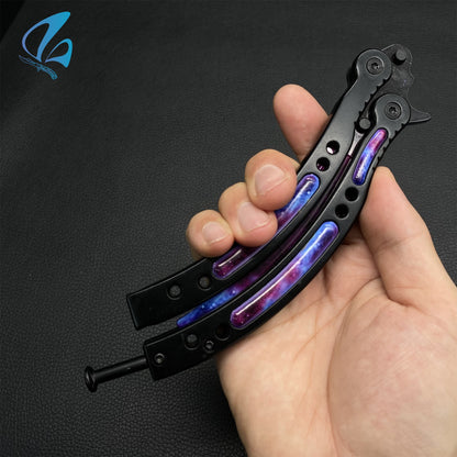 CSGO Doppler Butterfly Knife Trainer Doppler Skin Balisong Trainer