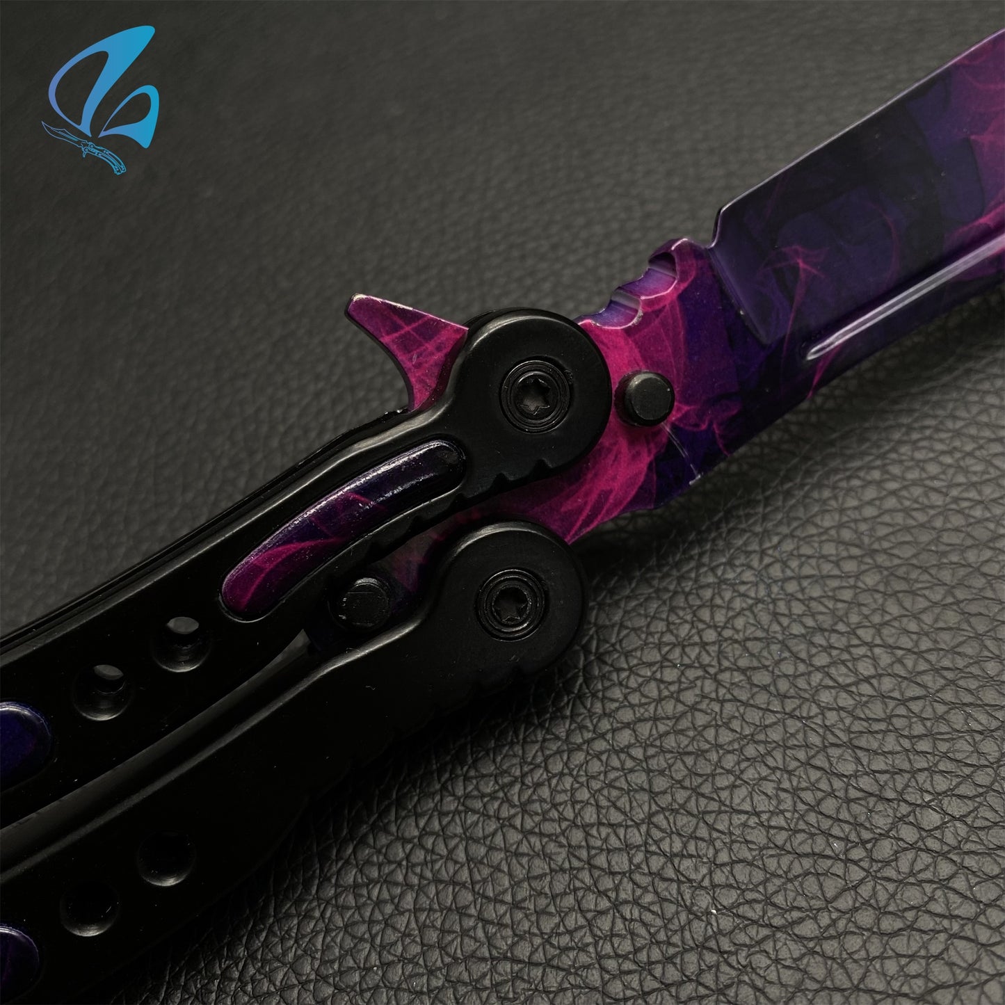 CSGO Doppler Sakura Butterfly Knife Trainer Doppler Sakura Skin Balisong Trainer