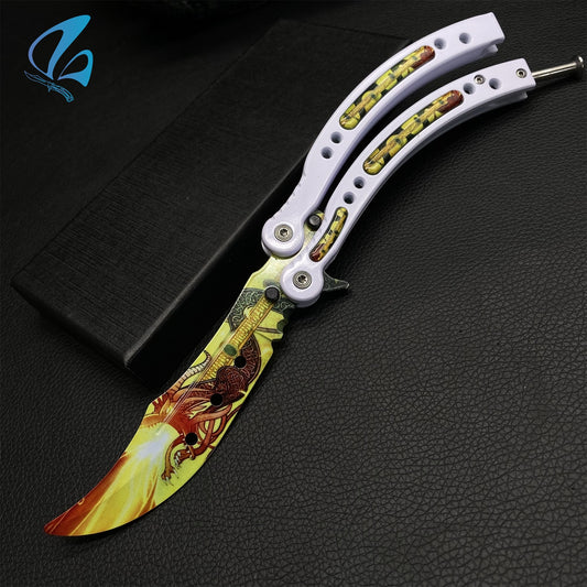 CSGO Dragon Lore Butterfly Knife Trainer Dragon Lore Skin Balisong Trainer