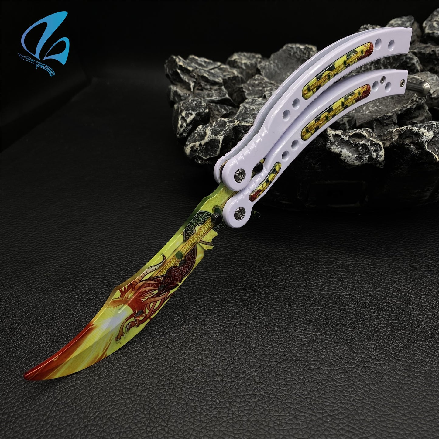 CSGO Dragon Lore Butterfly Knife Trainer Dragon Lore Skin Balisong Trainer