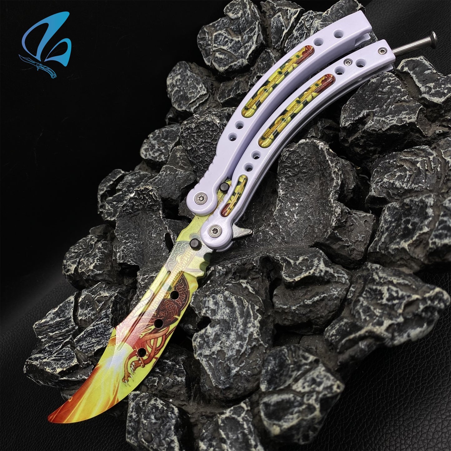 CSGO Dragon Lore Butterfly Knife Trainer Dragon Lore Skin Balisong Trainer