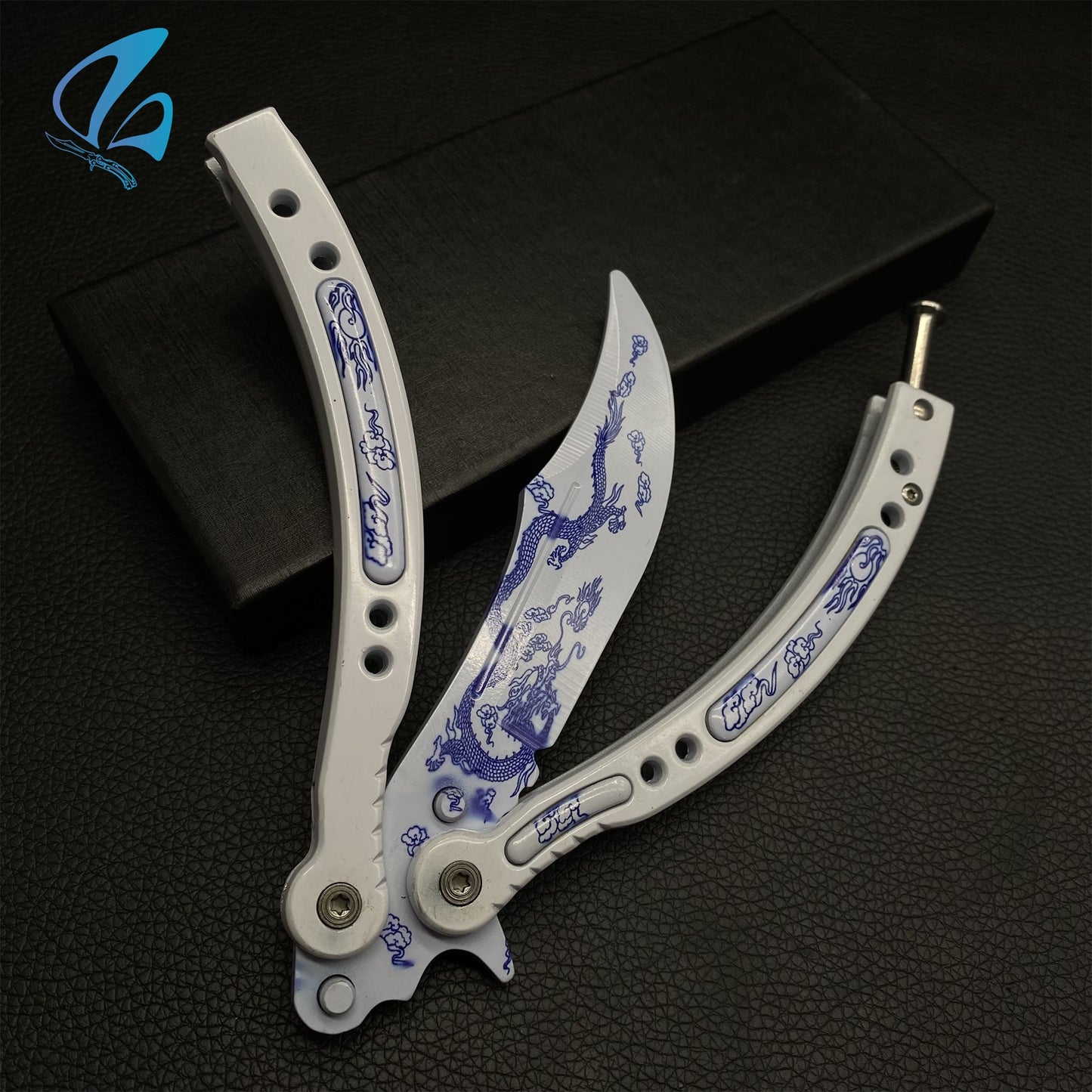 CSGO Dragon Butterfly Knife Trainer Dragon Skin Balisong Trainer