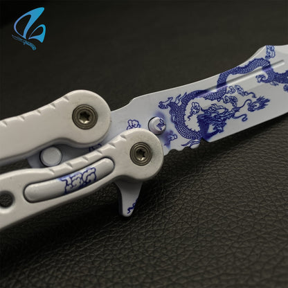 CSGO Dragon Butterfly Knife Trainer Dragon Skin Balisong Trainer