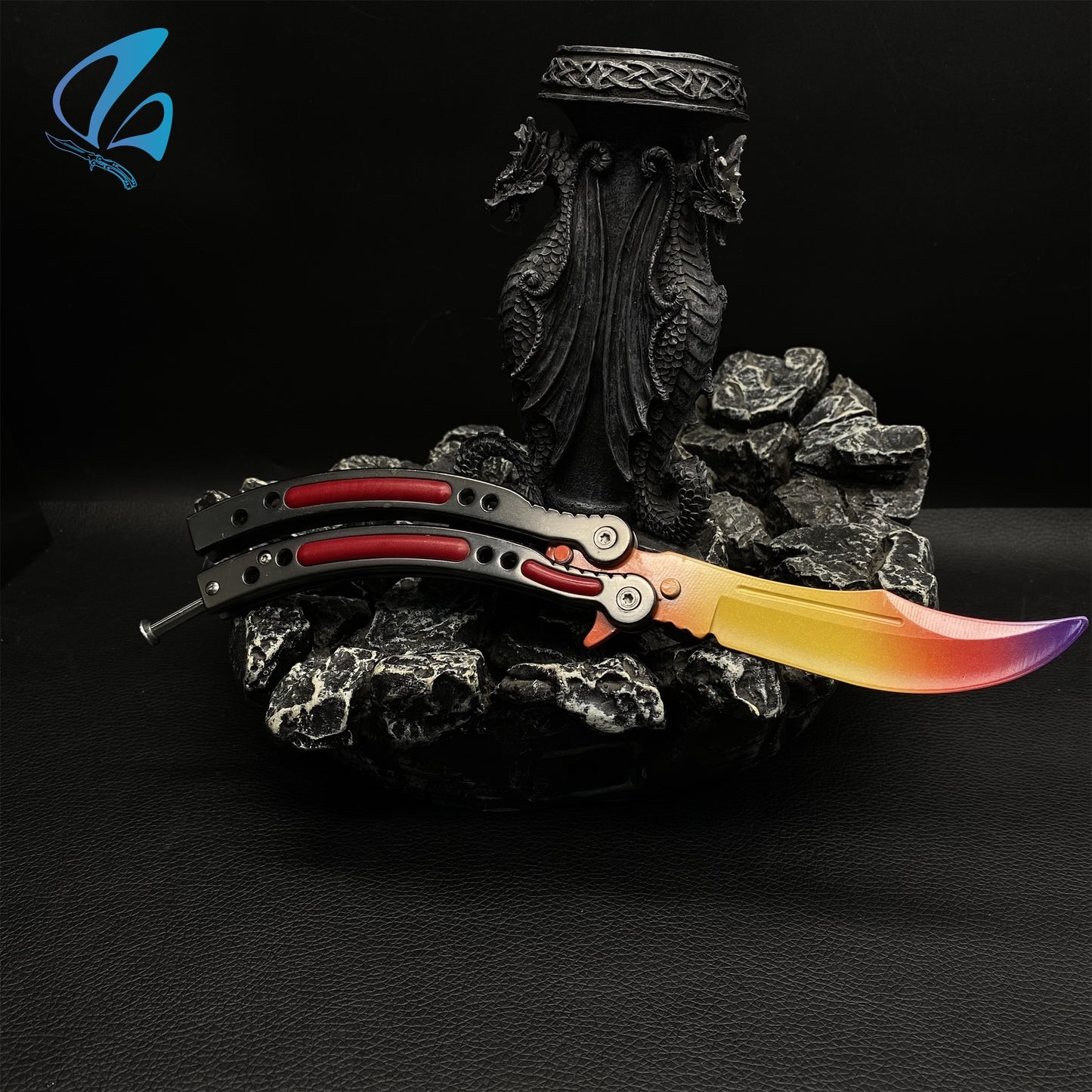 CSGO Fade Butterfly Knife Trainer Fade Skin Balisong Trainer