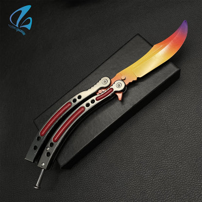 CSGO Fade Butterfly Knife Trainer Fade Skin Balisong Trainer