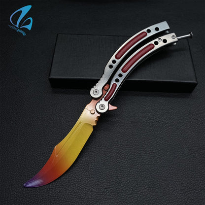 CSGO Fade Butterfly Knife Trainer Fade Skin Balisong Trainer