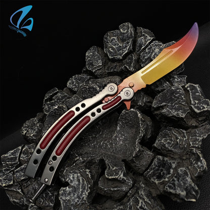 CSGO Fade Butterfly Knife Trainer Fade Skin Balisong Trainer