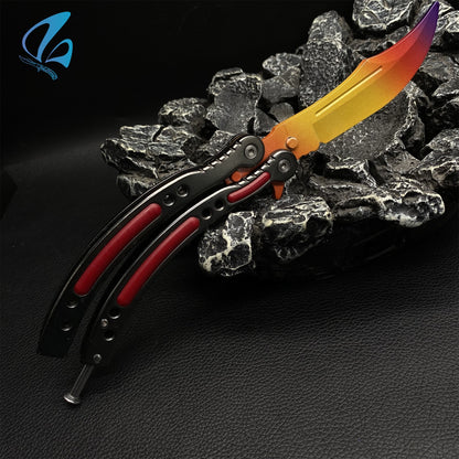 CSGO Fade Butterfly Knife Trainer Fade Skin Balisong Trainer