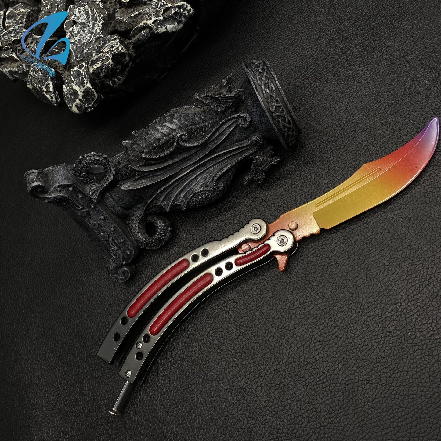 CSGO Fade Butterfly Knife Trainer Fade Skin Balisong Trainer