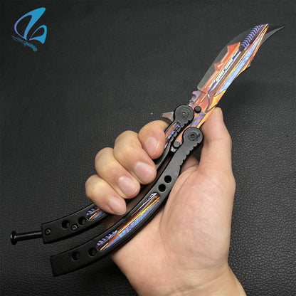 CSGO Fallout Warning Butterfly Knife Trainer Fallout Warning Skin Balisong Trainer