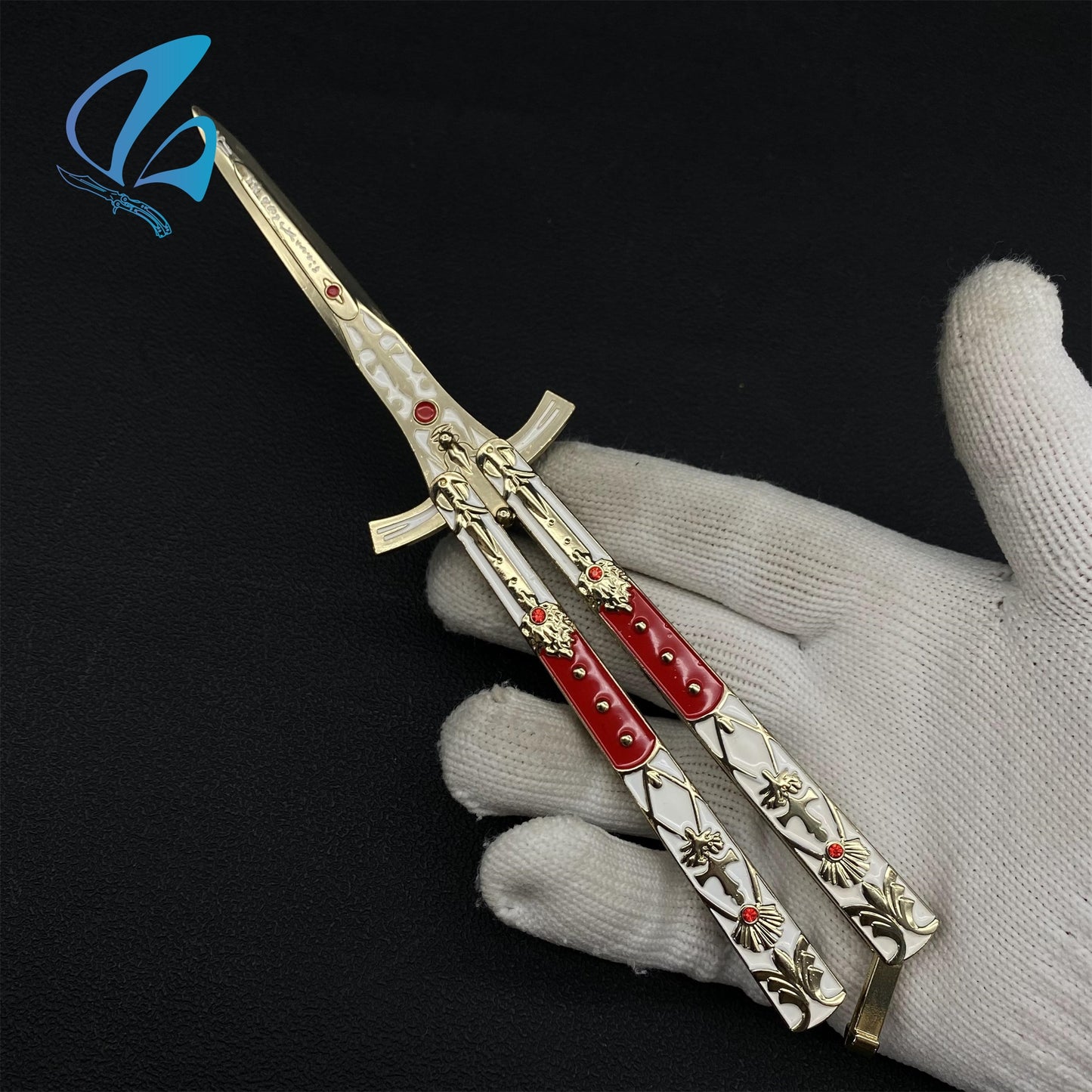 Excalibur Butterfly Knife Excalibur Balisong Fan Art For Display Only