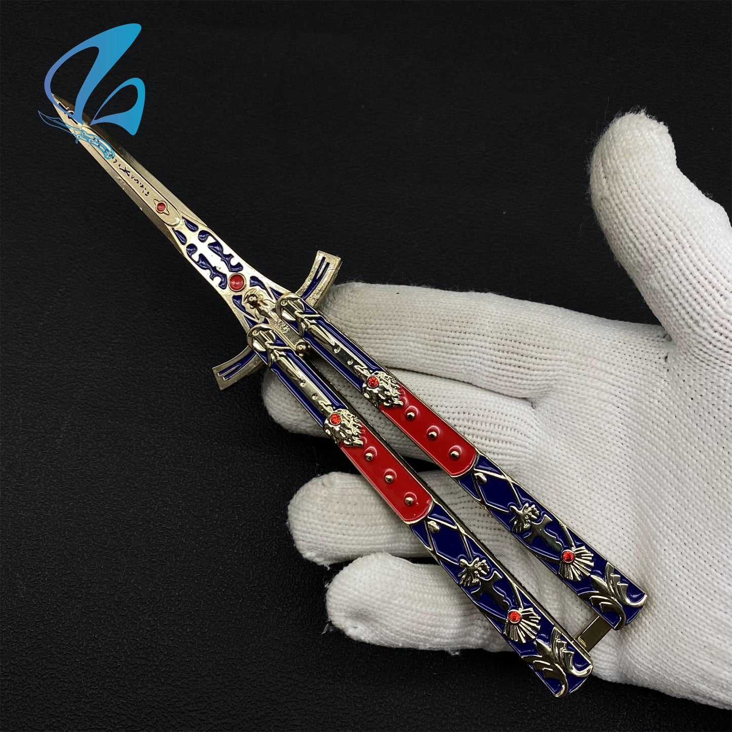 Excalibur Butterfly Knife Excalibur Balisong Fan Art For Display Only