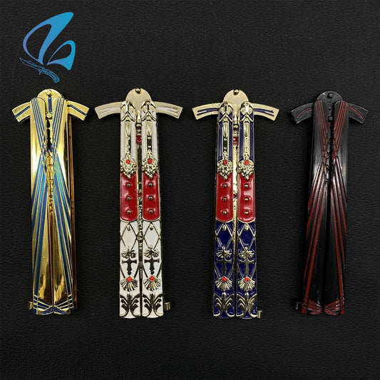 Excalibur Butterfly Knife Excalibur Balisong Fan Art For Display Only