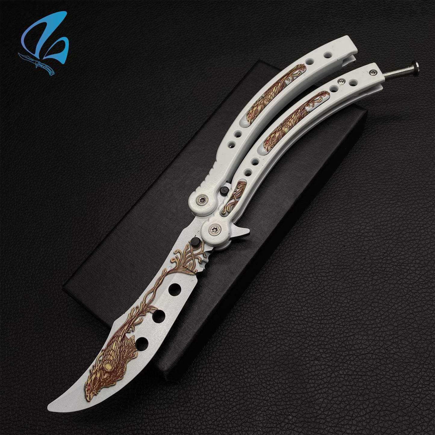 CSGO Firehawk Butterfly Knife Trainer Firehawk Skin Balisong Trainer