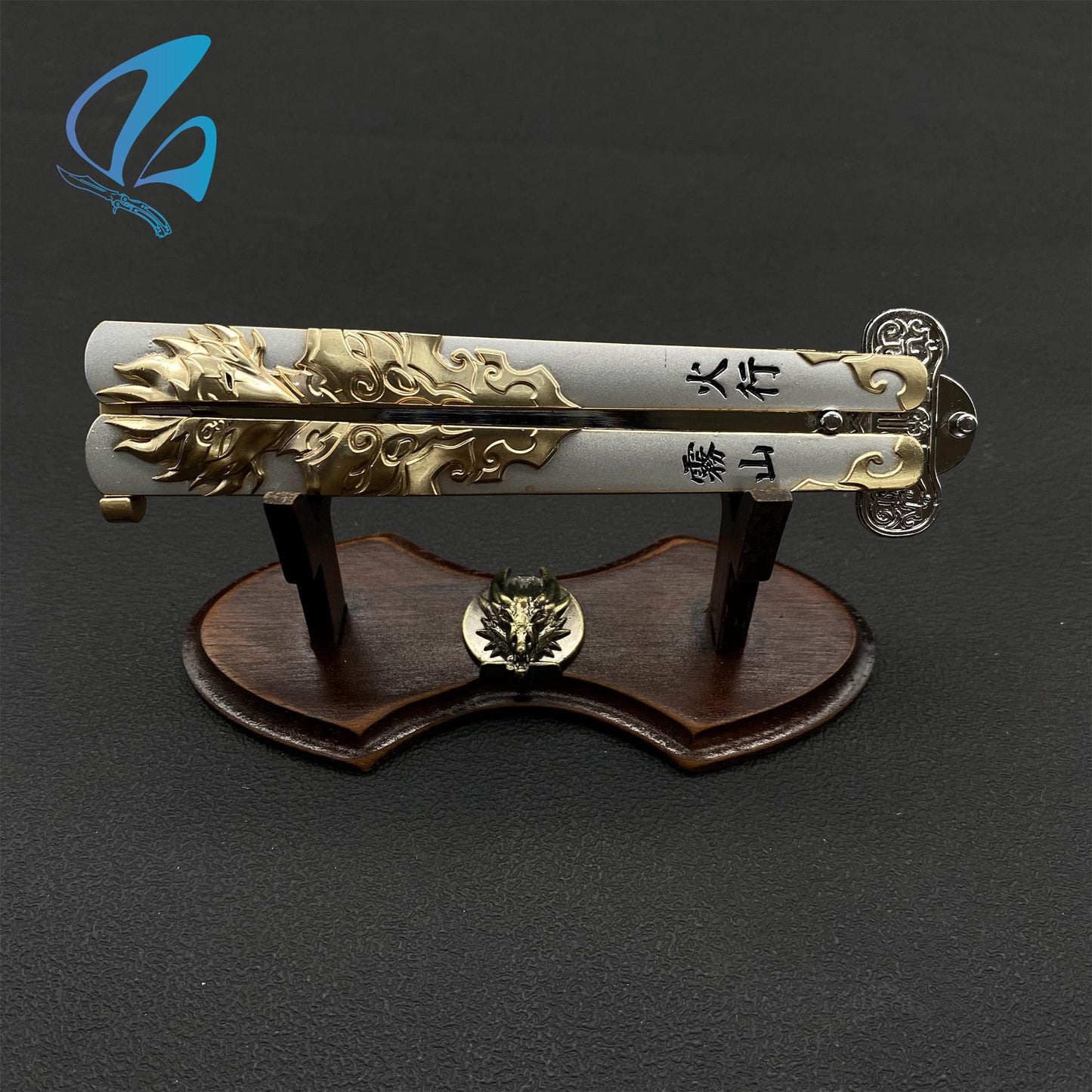 Fog Hill Butterfly Knife Fog Hill Balisong Fan Art For Display Only