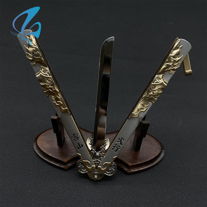 Fog Hill Butterfly Knife Fog Hill Balisong Fan Art For Display Only