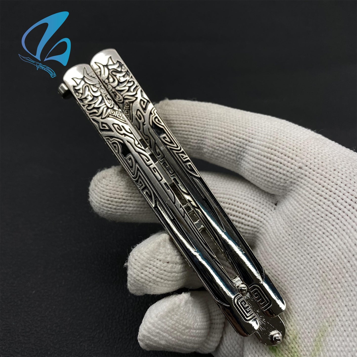 Fog Hill Butterfly Knife Fog Hill Balisong Fan Art For Display Only