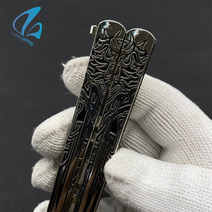 Fog Hill Butterfly Knife Fog Hill Balisong Fan Art For Display Only