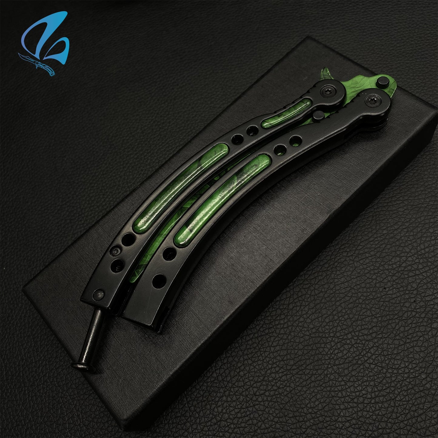 CSGO Gamma Doppler Butterfly Knife Trainer Gamma Doppler Skin Balisong Trainer