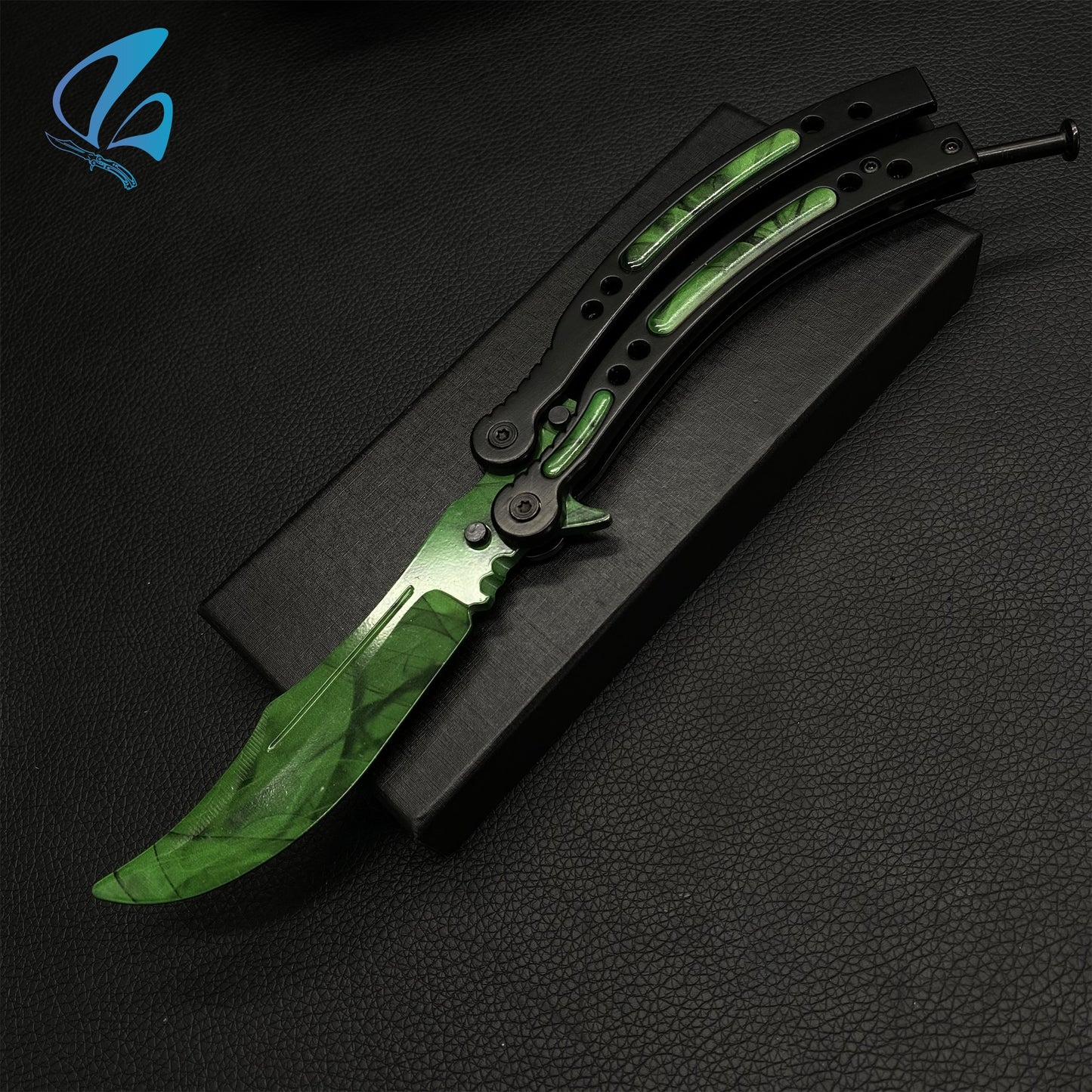 CSGO Gamma Doppler Butterfly Knife Trainer Gamma Doppler Skin Balisong Trainer