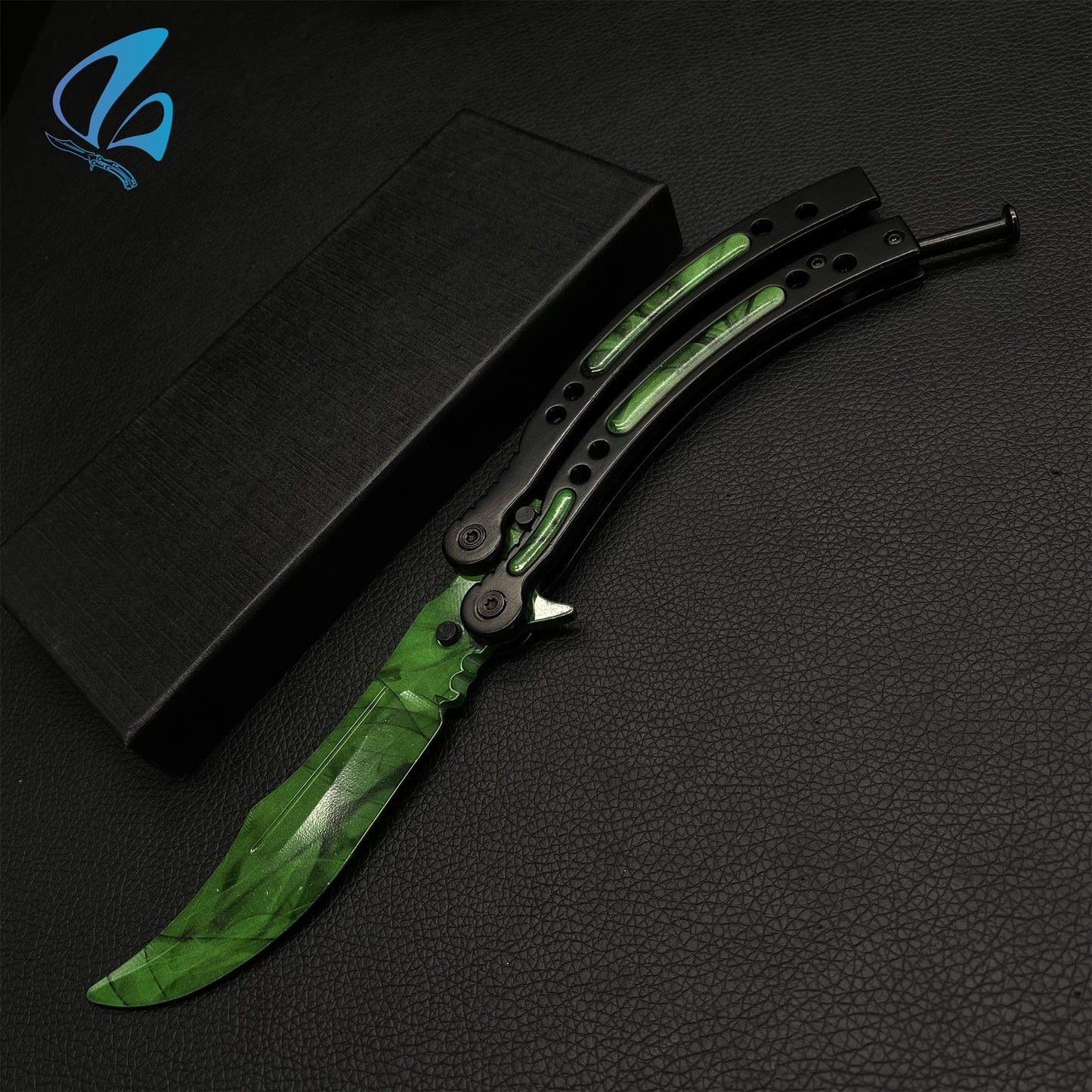 CSGO Gamma Doppler Butterfly Knife Trainer Gamma Doppler Skin Balisong Trainer