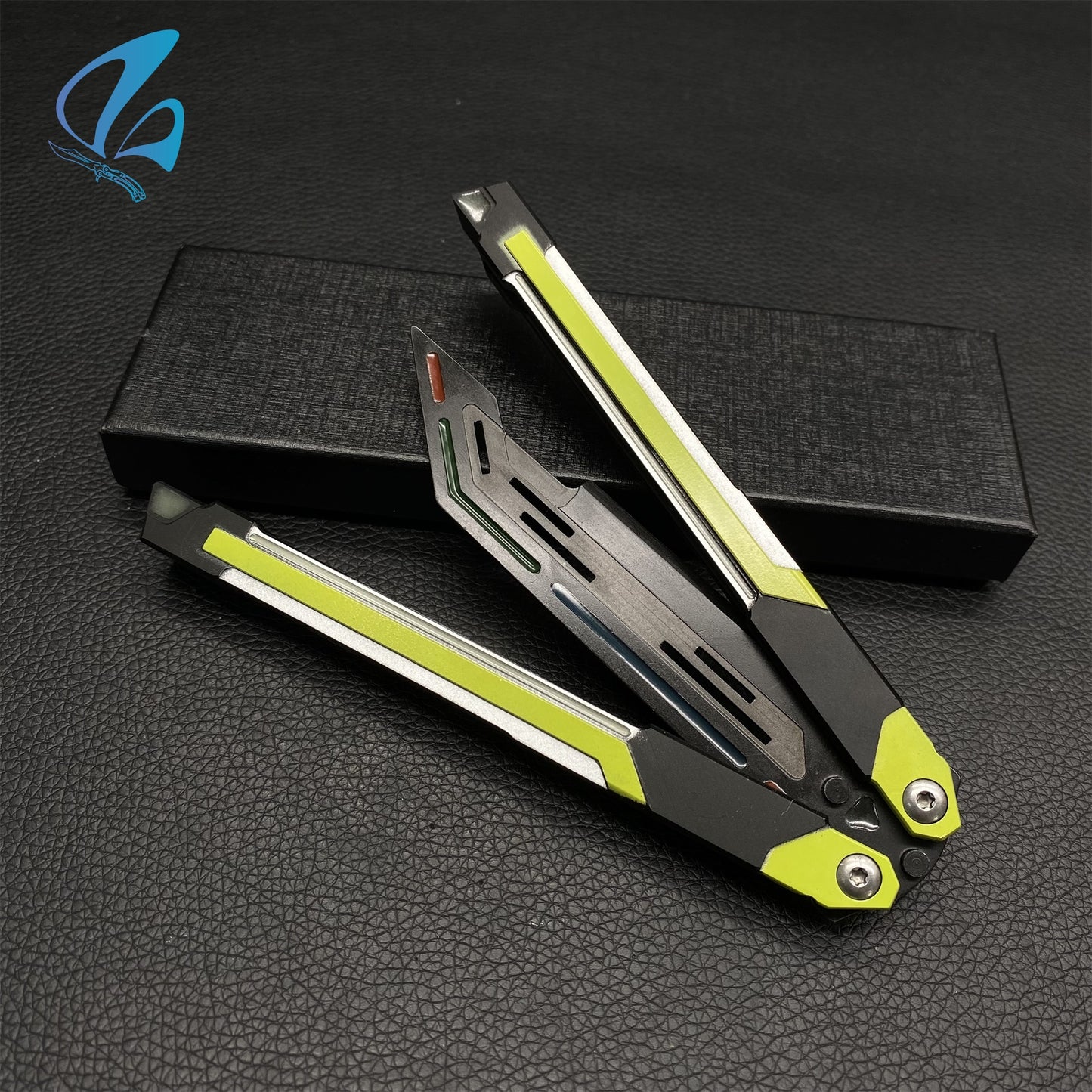 High-End RGX Knife RGX Butterfly Knife Trainer CNC Aluminium Handle RGX Balisong Trainer