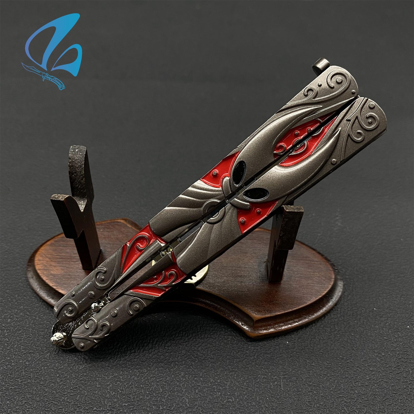 H Knight Butterfly Knife H Knight Balisong Fan Art For Display Only