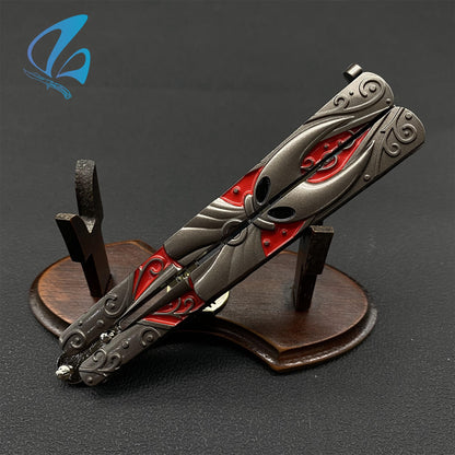 H Knight Butterfly Knife H Knight Balisong Fan Art For Display Only