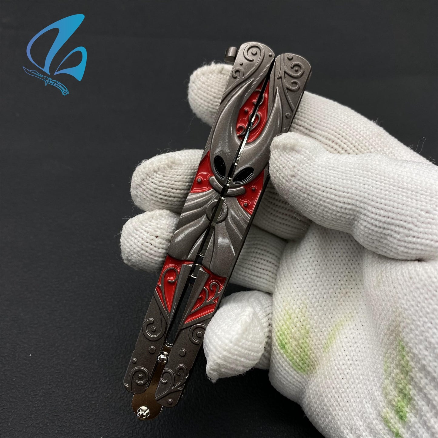 H Knight Butterfly Knife H Knight Balisong Fan Art For Display Only