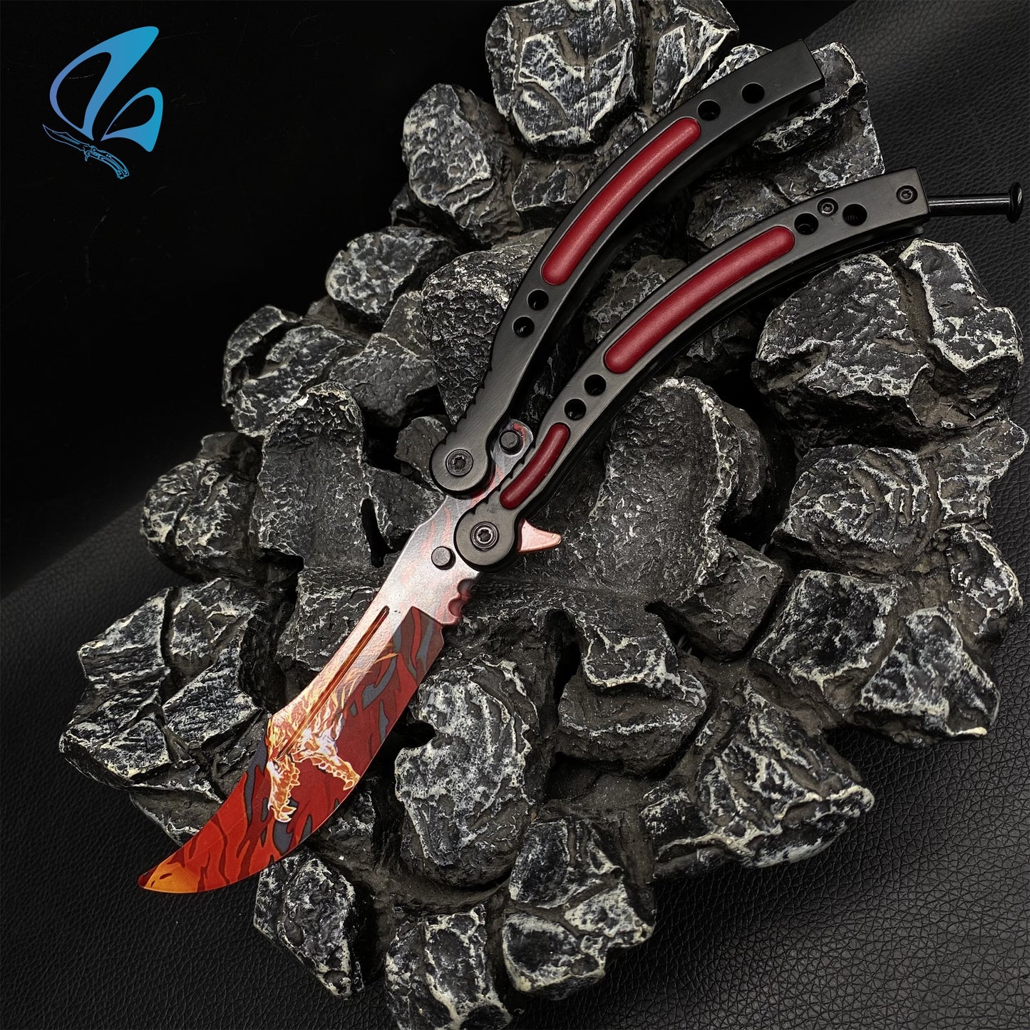 CSGO Howl Butterfly Knife Trainer Howl Skin Balisong Trainer