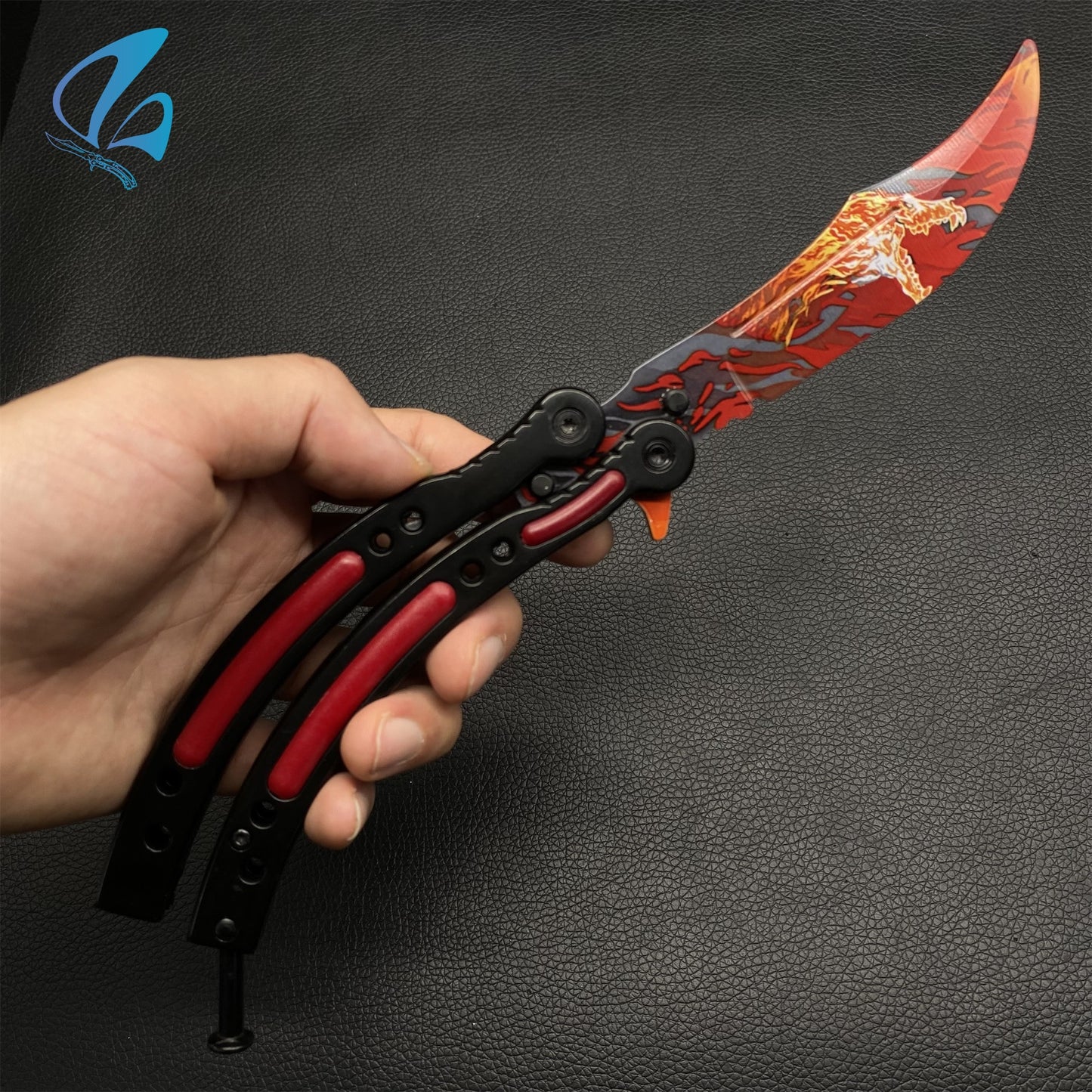 CSGO Howl Butterfly Knife Trainer Howl Skin Balisong Trainer