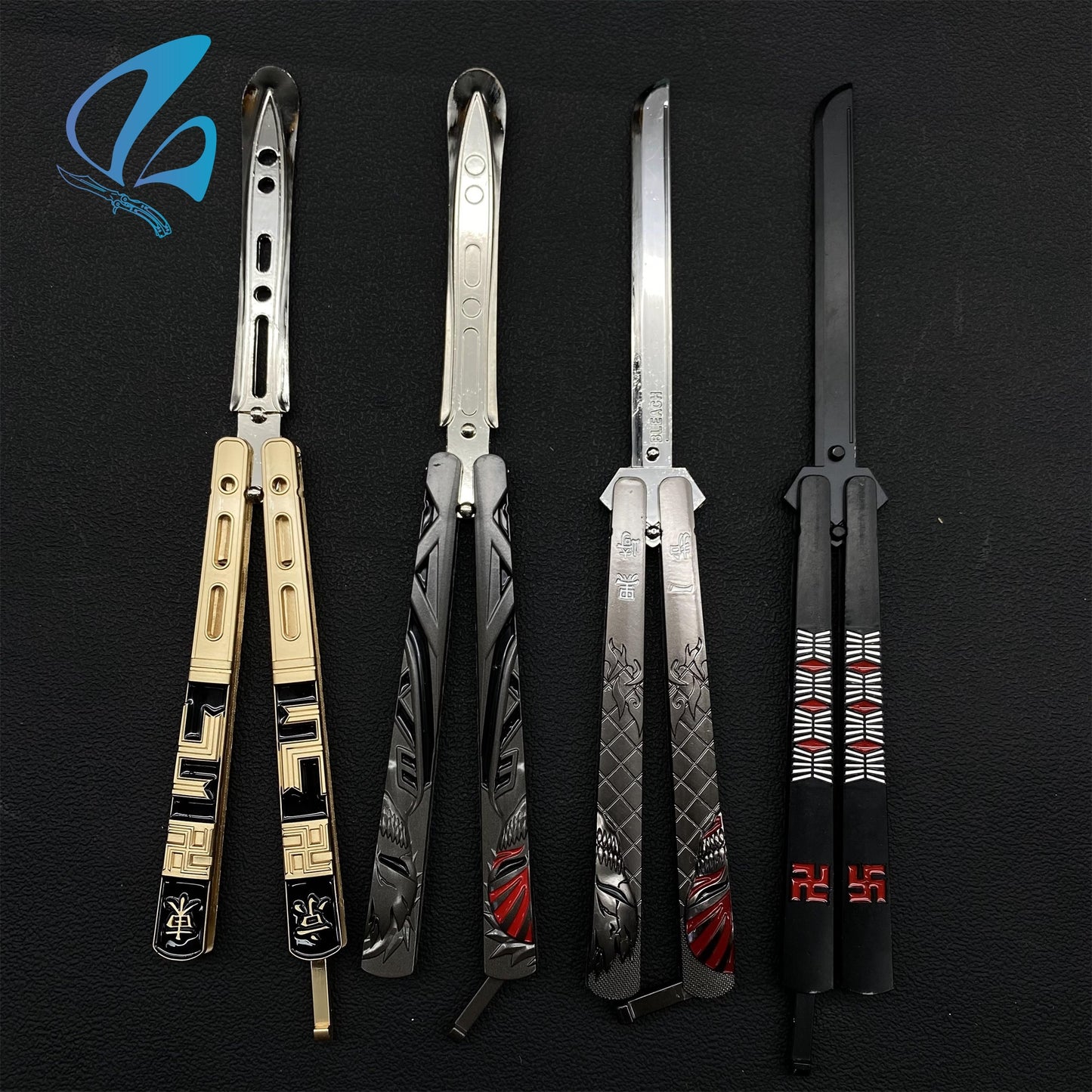 Death God Anime Butterfly Knife Death God Balisong Fan Art For Display Only