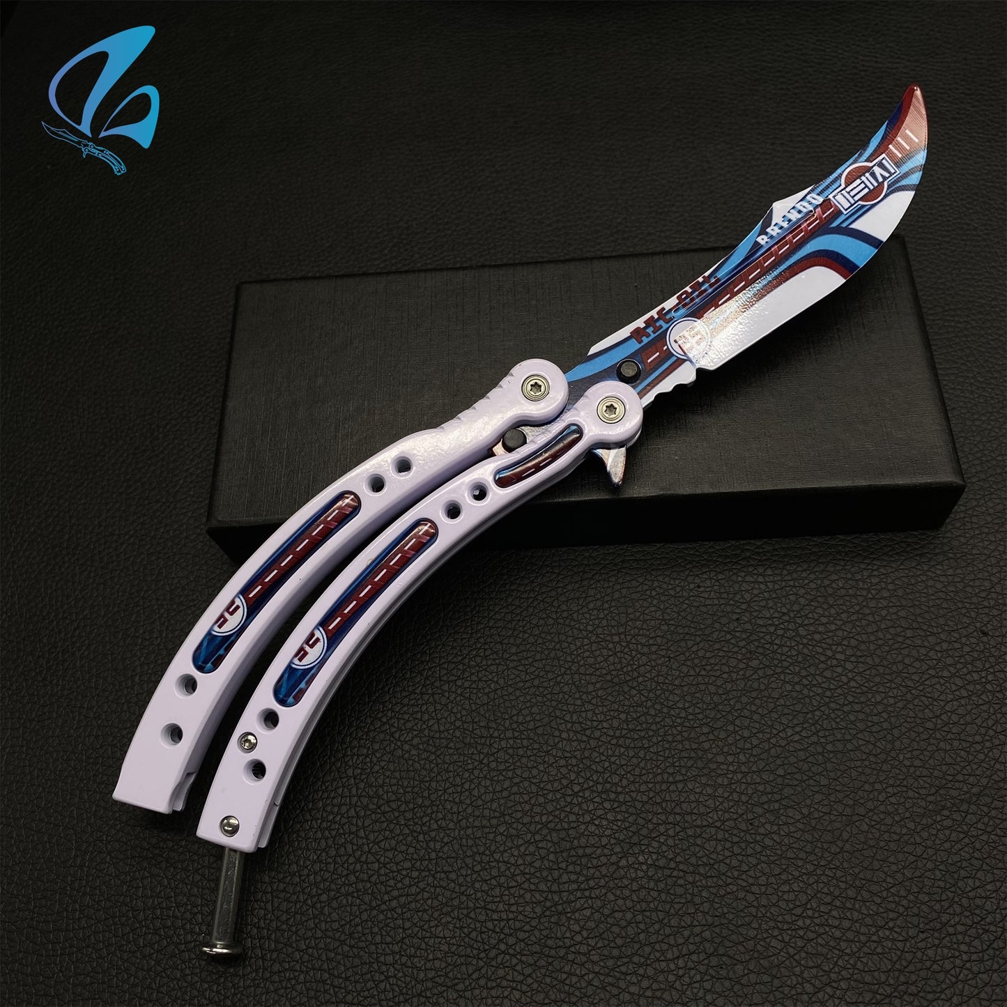 CSGO Integrale Butterfly Knife Trainer Integrale Skin Balisong Trainer