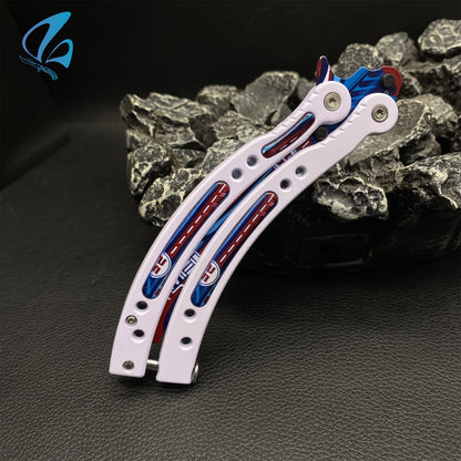 CSGO Integrale Butterfly Knife Trainer Integrale Skin Balisong Trainer