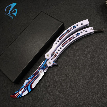 CSGO Integrale Butterfly Knife Trainer Integrale Skin Balisong Trainer