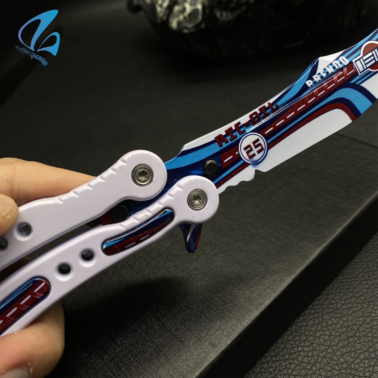 CSGO Integrale Butterfly Knife Trainer Integrale Skin Balisong Trainer