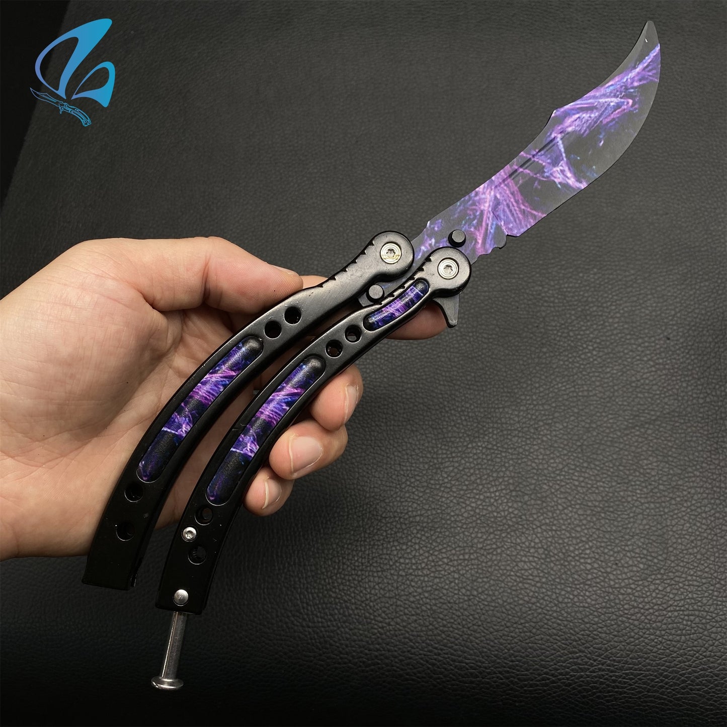 CSGO Lightning Strike Butterfly Knife Trainer Lightning Strike Skin Balisong Trainer