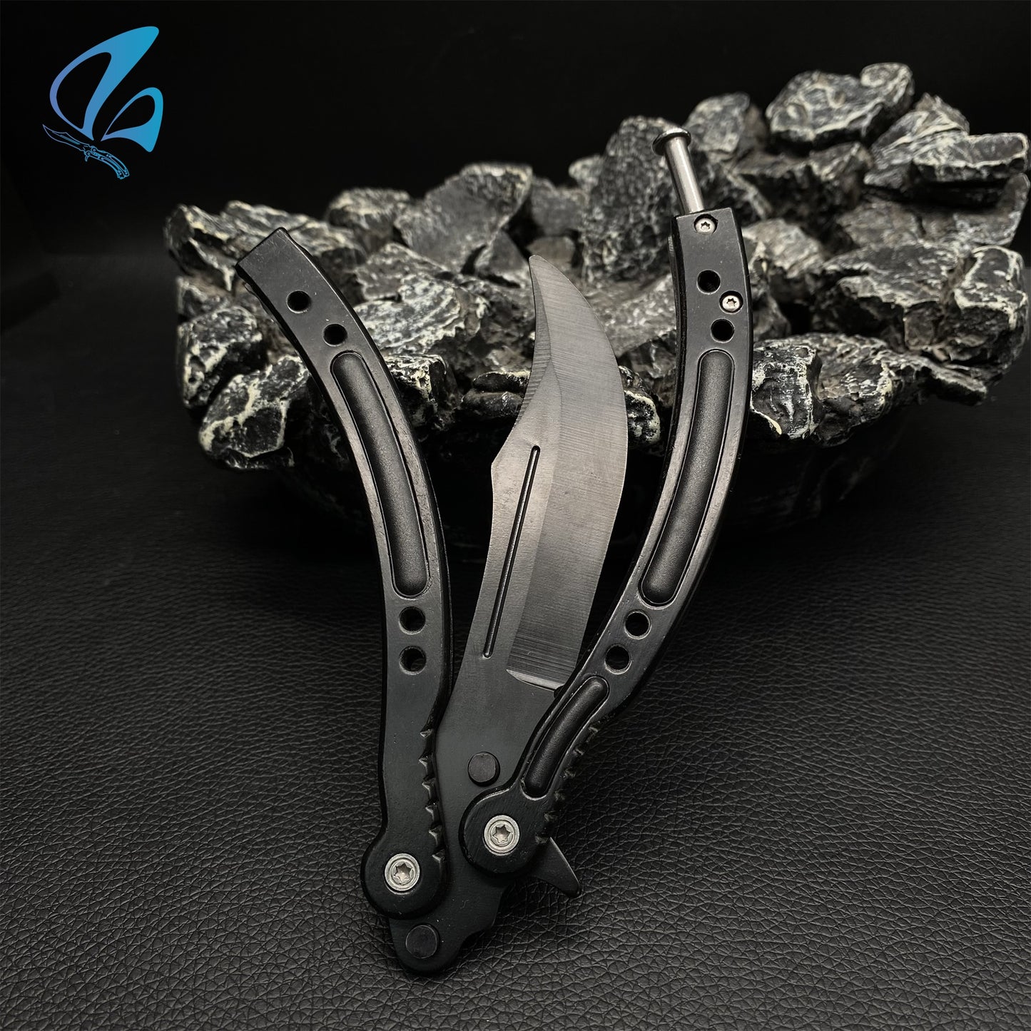 CSGO Night Butterfly Knife Trainer Night Skin Balisong Trainer