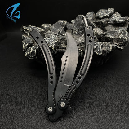 CSGO Night Butterfly Knife Trainer Night Skin Balisong Trainer