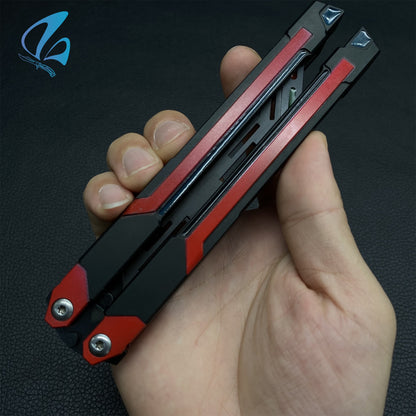 High-End RGX Knife RGX Butterfly Knife Trainer CNC Aluminium Handle RGX Balisong Trainer