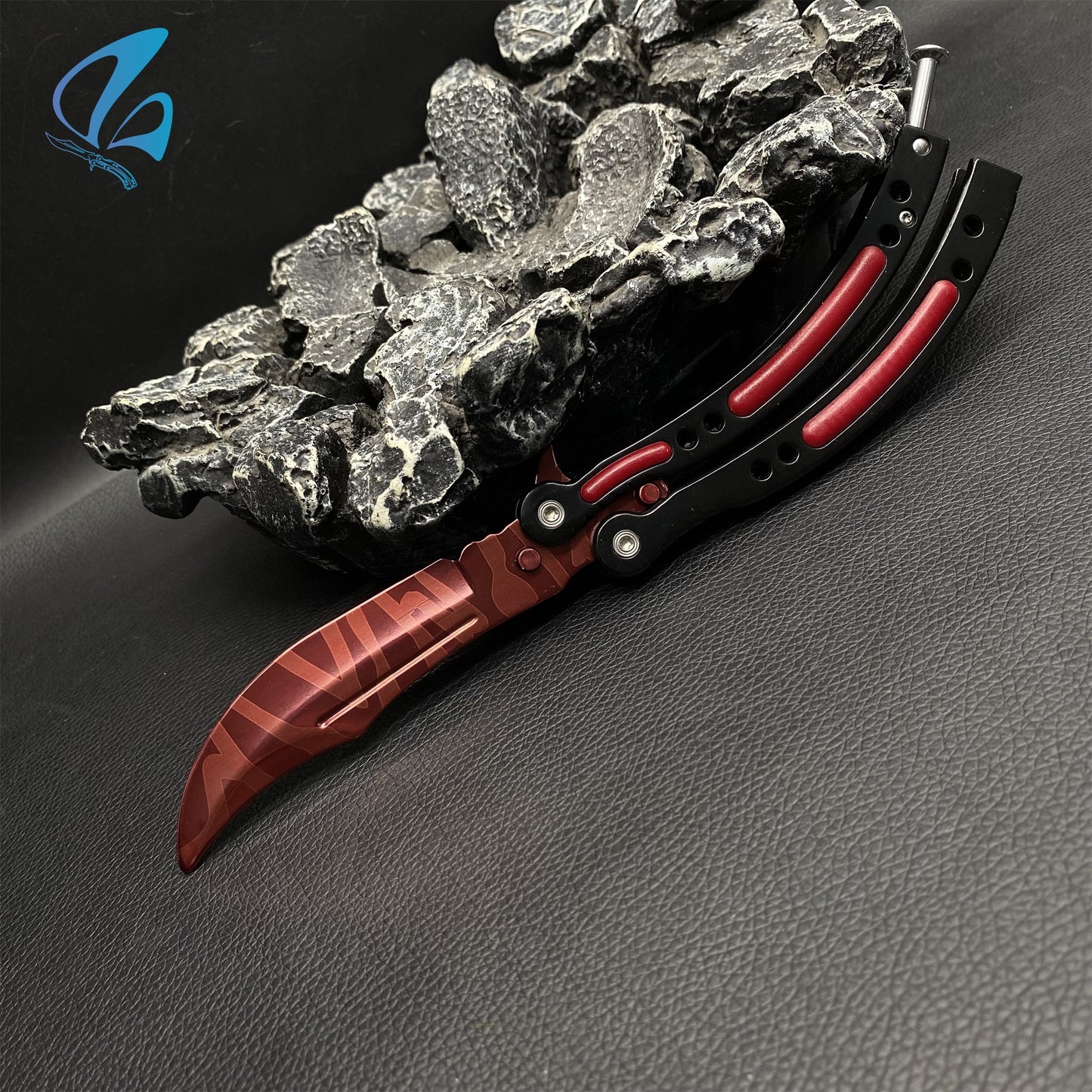 CSGO Slaughter Butterfly Knife Trainer Slaughter Skin Balisong Trainer