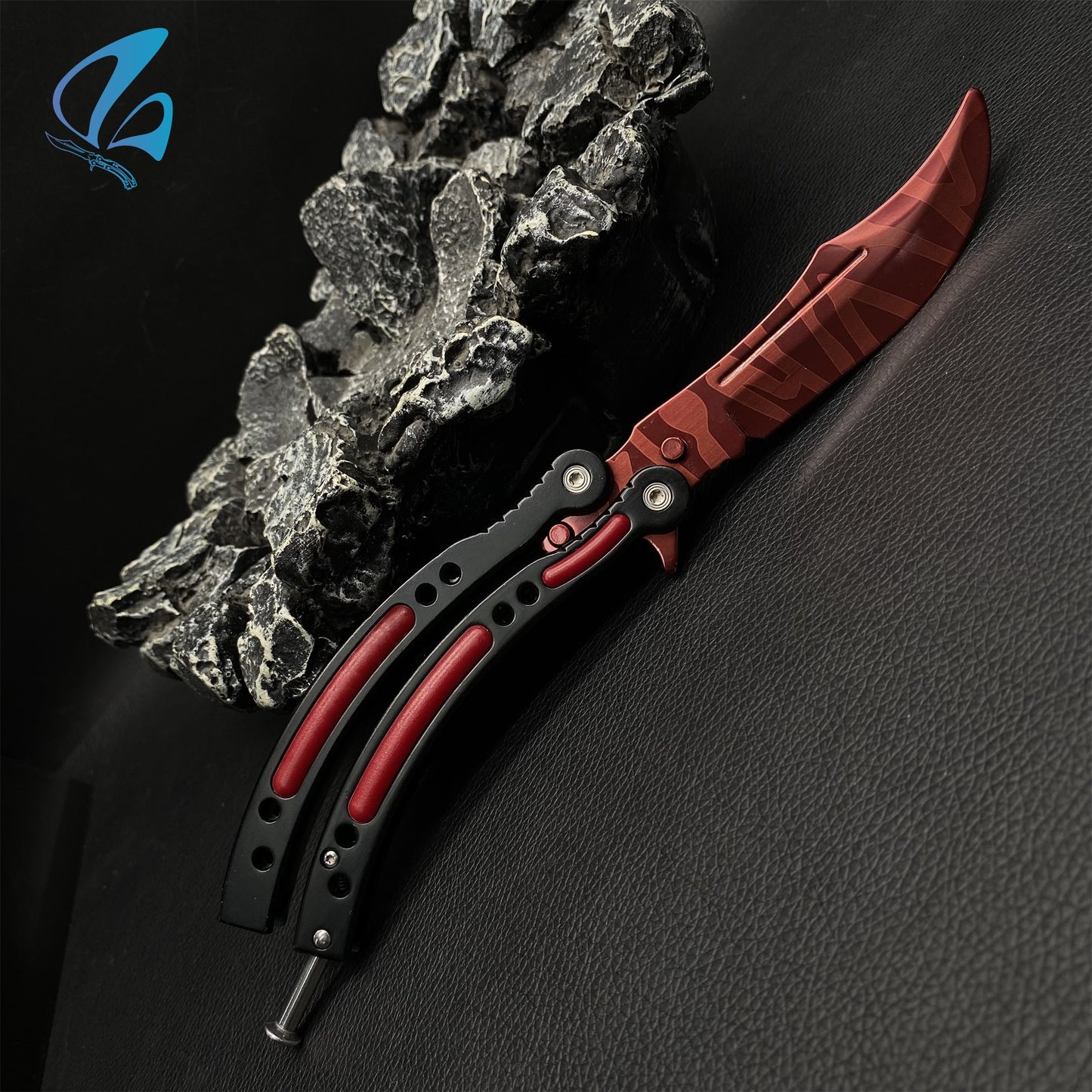 CSGO Slaughter Butterfly Knife Trainer Slaughter Skin Balisong Trainer