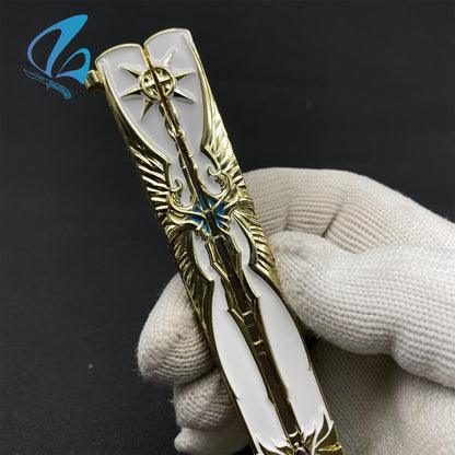 Angle Wing Butterfly Knife Angle Balisong Fan Art For Display Only