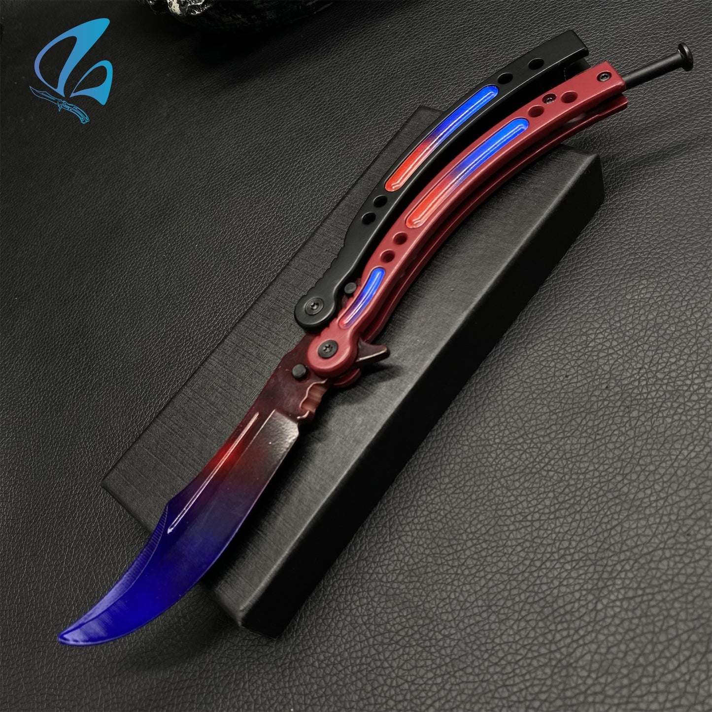 CSGO Triple Fade Butterfly Knife Trainer Triple Fade Skin Balisong Trainer