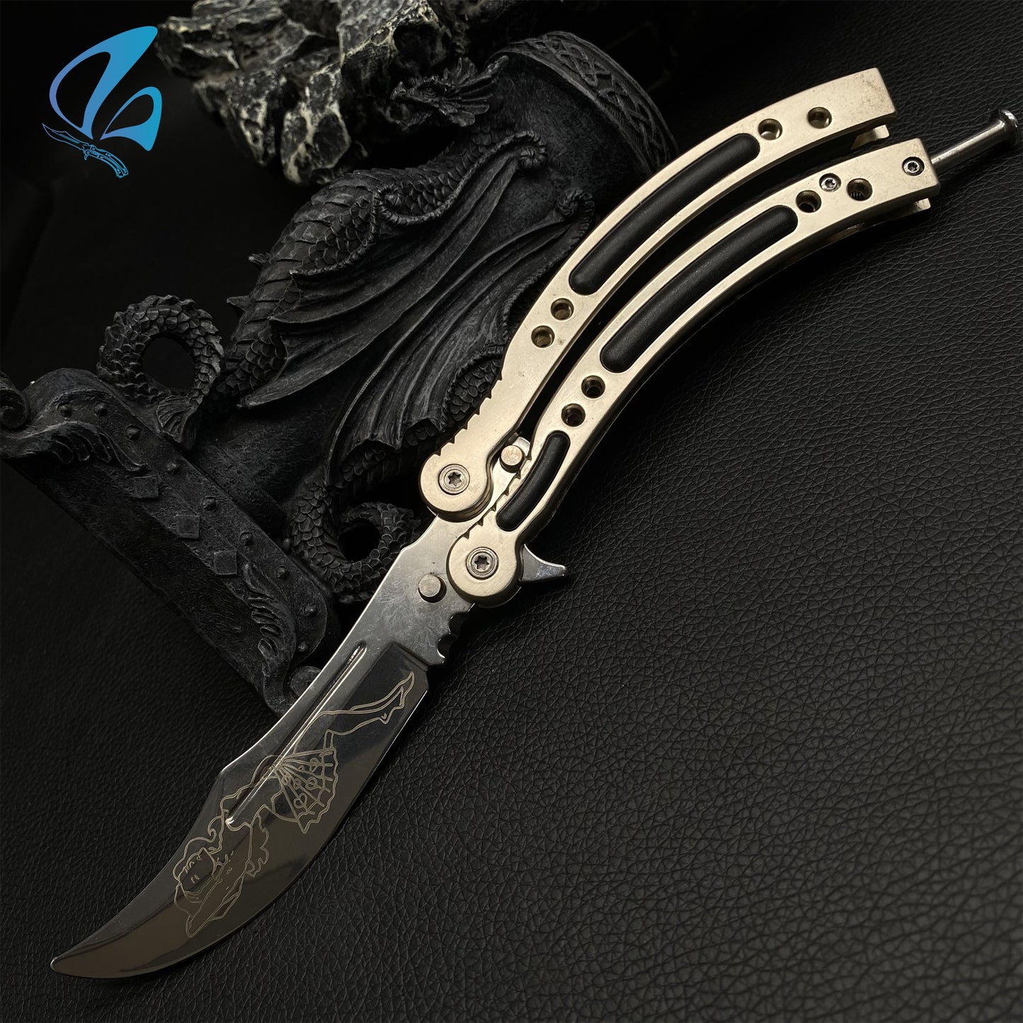 CSGO Vahiana Butterfly Knife Trainer Vahiana Skin Balisong Trainer