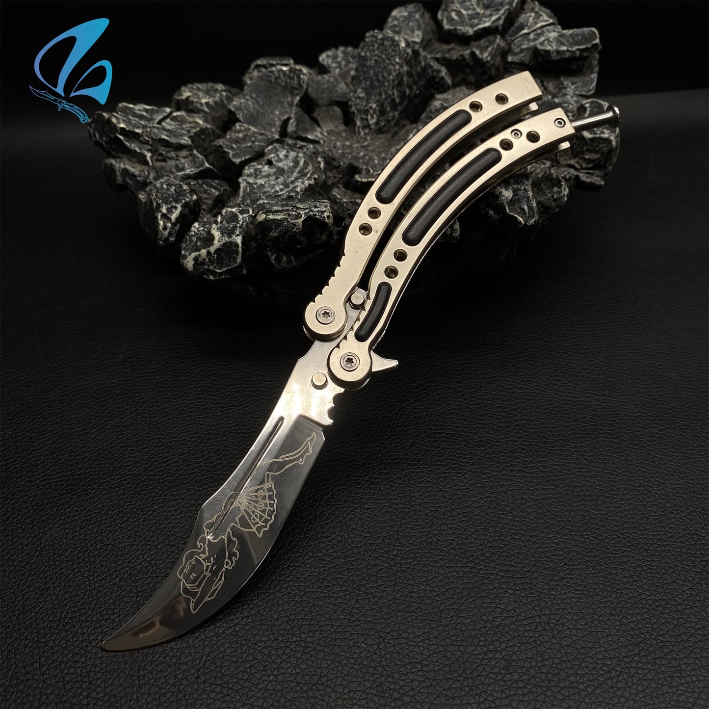 CSGO Vahiana Butterfly Knife Trainer Vahiana Skin Balisong Trainer