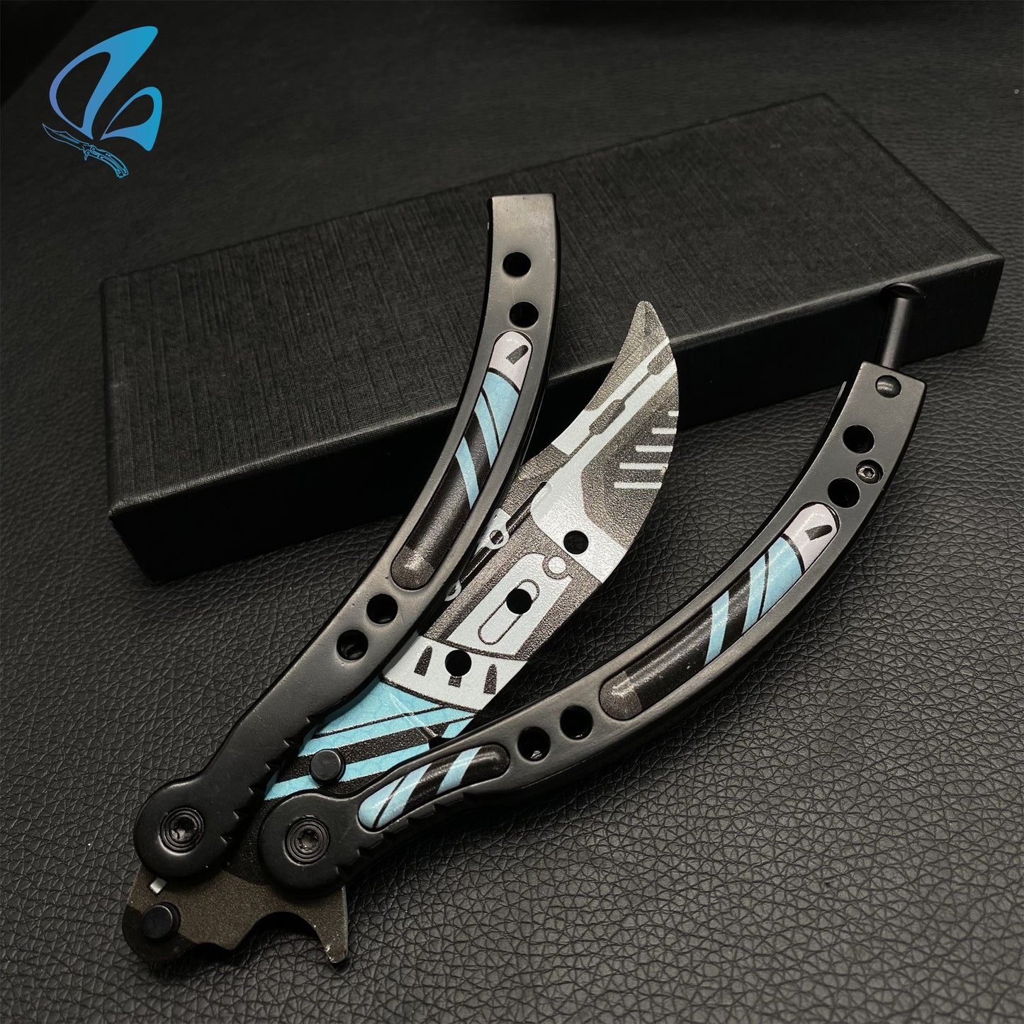 CSGO Vulcan Butterfly Knife Trainer Vulcan Skin Balisong Trainer